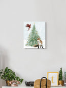 Christmas In The Forest B Wall Art -Grace Popp Designs