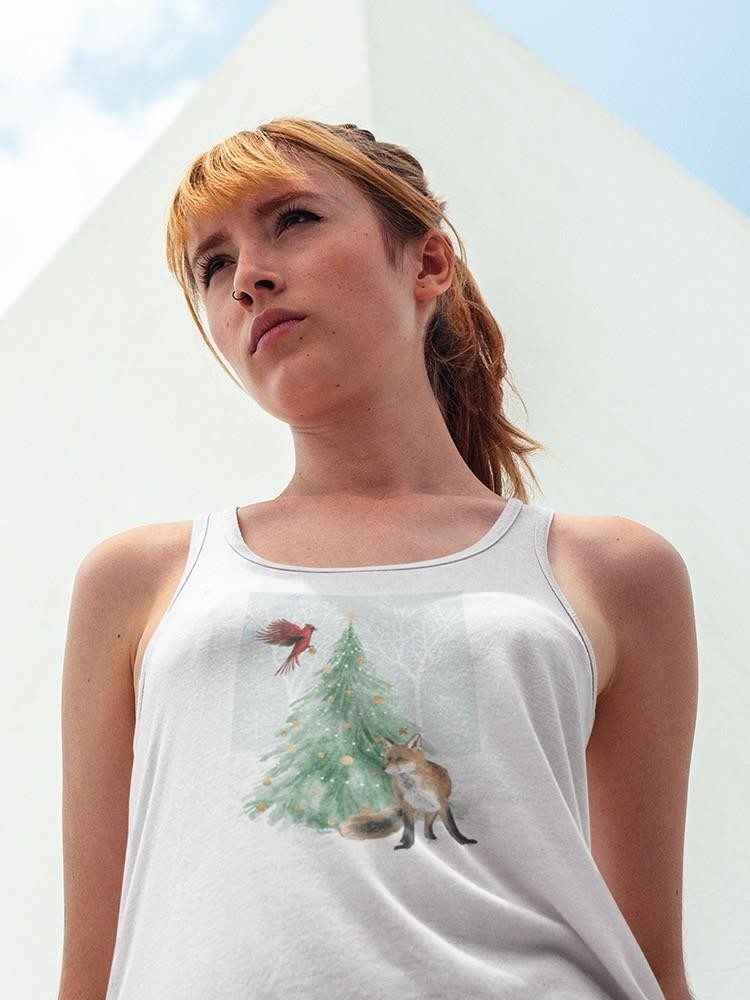 Christmas In The Forest B T-shirt -Grace Popp Designs