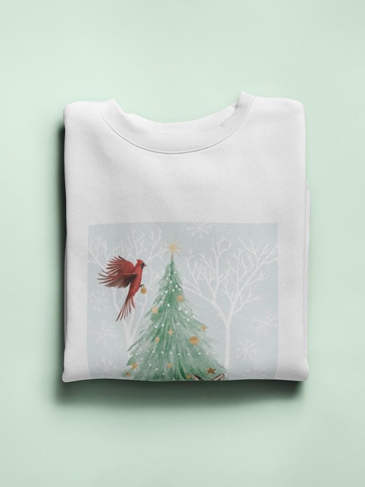 Christmas In The Forest B Sweatshirt -Grace Popp Designs