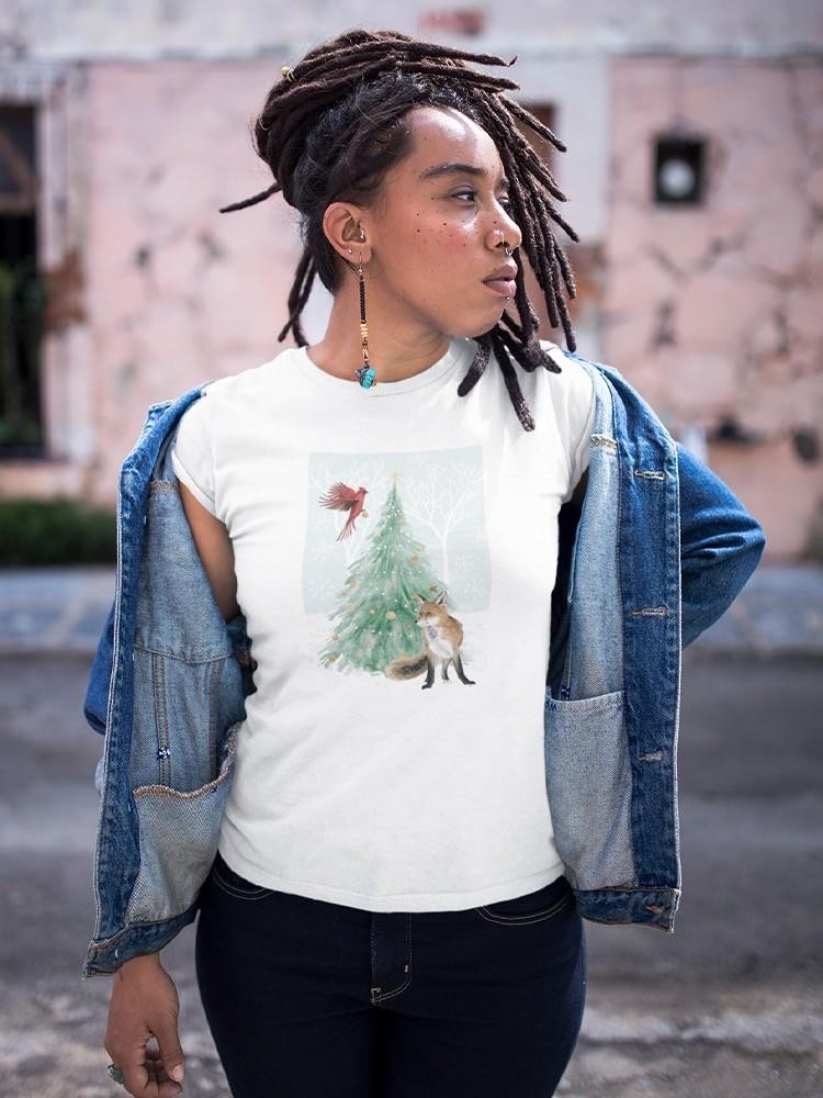 Christmas In The Forest B T-shirt -Grace Popp Designs