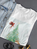 Christmas In The Forest B T-shirt -Grace Popp Designs