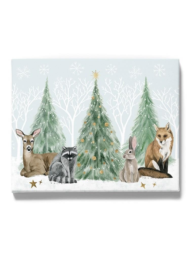 Christmas In The Forest A Wall Art -Grace Popp Designs