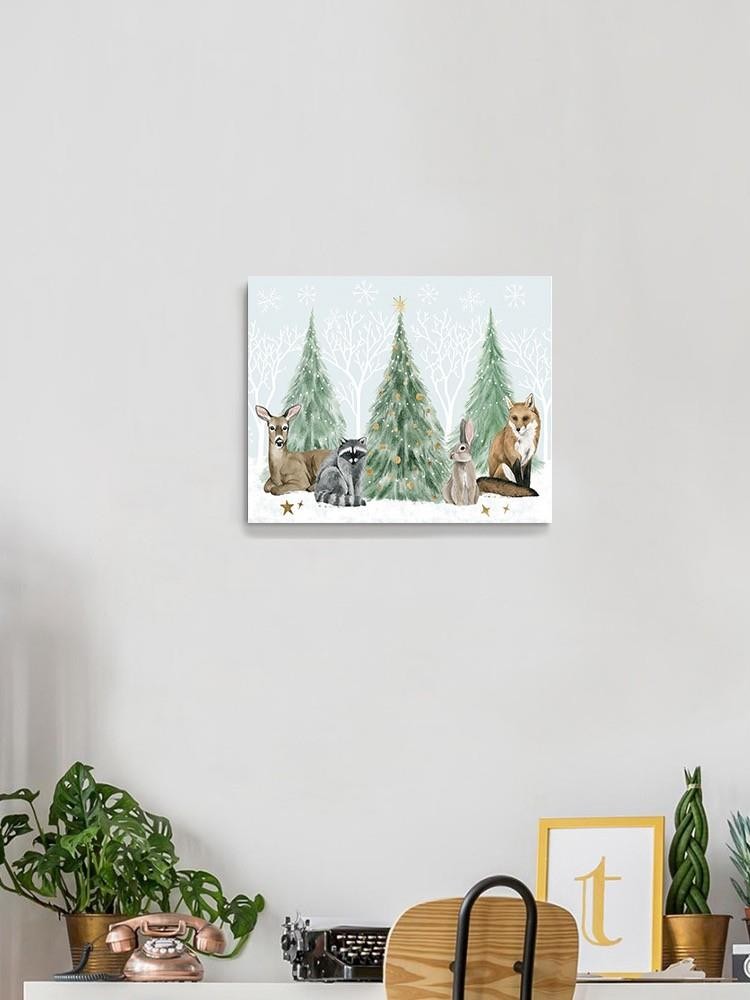 Christmas In The Forest A Wall Art -Grace Popp Designs