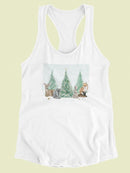 Christmas In The Forest A T-shirt -Grace Popp Designs