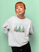Christmas In The Forest A Sweatshirt -Grace Popp Designs