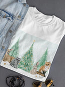 Christmas In The Forest A T-shirt -Grace Popp Designs