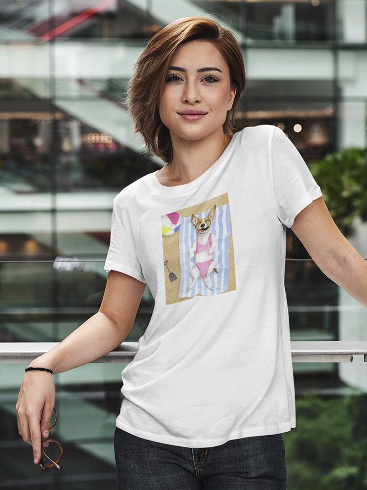 Sun Lovin' Pups B T-shirt -Grace Popp Designs