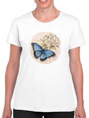 Shadow Box Butterfly C T-shirt -Grace Popp Designs