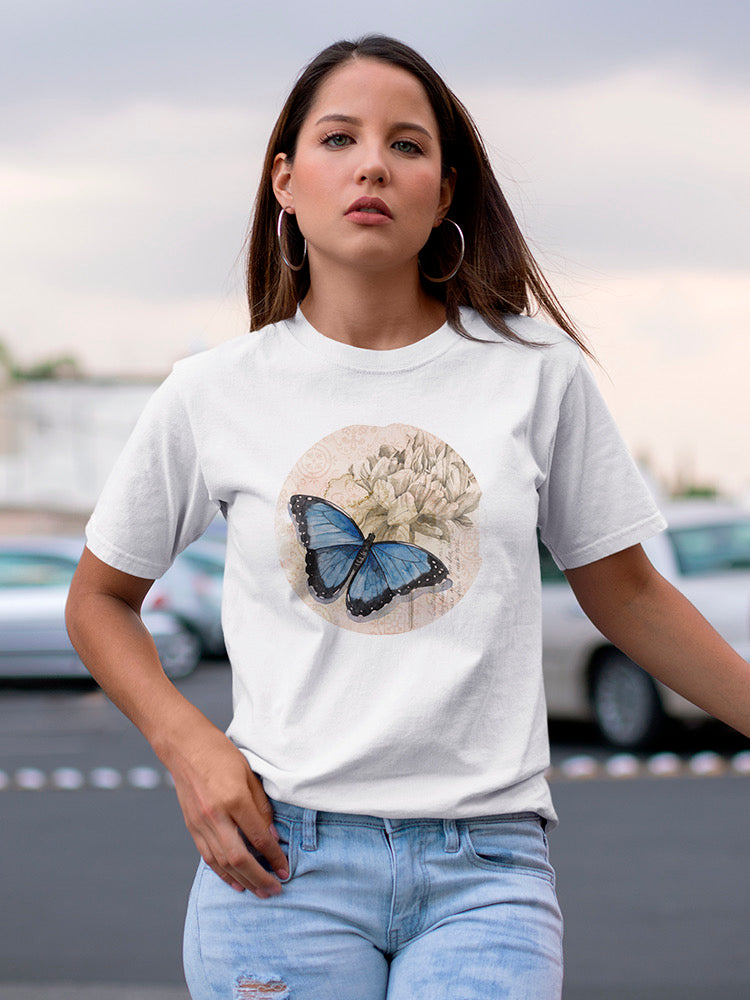 Shadow Box Butterfly C T-shirt -Grace Popp Designs