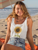 Sunny Flower I T-shirt -Grace Popp Designs