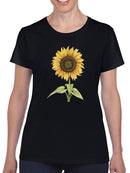 Sunny Flower I T-shirt -Grace Popp Designs