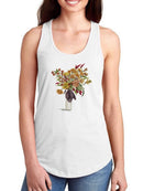 End Of Season Bouquet T-shirt -Grace Popp Designs