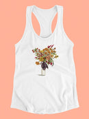 End Of Season Bouquet T-shirt -Grace Popp Designs