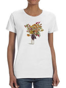 End Of Season Bouquet T-shirt -Grace Popp Designs