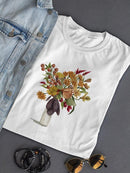 End Of Season Bouquet T-shirt -Grace Popp Designs