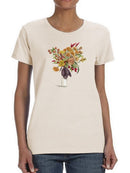 End Of Season Bouquet T-shirt -Grace Popp Designs