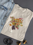 End Of Season Bouquet T-shirt -Grace Popp Designs
