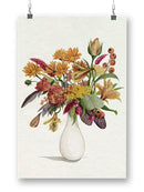 End Of Season Bouquet I Wall Art -Grace Popp Designs