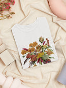 End Of Season Bouquet I T-shirt -Grace Popp Designs