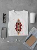Hearts King Card T-shirt -Grace Popp Designs