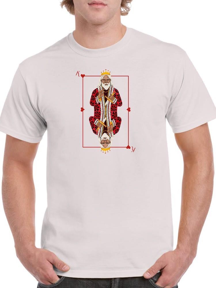 Hearts King Card T-shirt -Grace Popp Designs
