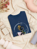 Crystalline Serpent I T-shirt -Grace Popp Designs