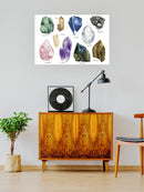 Healing Crystals Wall Art -Grace Popp Designs