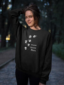 Wash Your Paws Iii Sweatshirt -Grace Popp Designs