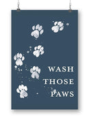 Wash Your Paws I Wall Art -Grace Popp Designs