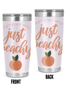 Peachy Keen Ii Tumbler -Grace Popp Designs
