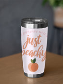 Peachy Keen Ii Tumbler -Grace Popp Designs