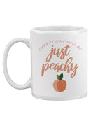 Peachy Keen Ii Mug -Grace Popp Designs