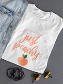Peachy Keen Ii T-shirt -Grace Popp Designs