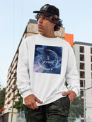Watercolor Astrology Iii Sweatshirt -Grace Popp Designs