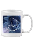 Watercolor Astrology Iii Mug -Grace Popp Designs