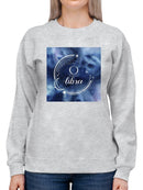 Watercolor Astrology Vii Sweatshirt -Grace Popp Designs