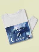 Watercolor Astrology Viii. Sweatshirt -Grace Popp Designs