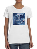 Watercolor Astrology Viii. T-shirt -Grace Popp Designs