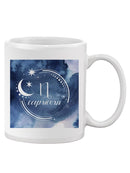 Watercolor Astrology X Mug -Grace Popp Designs