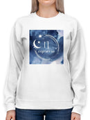 Watercolor Astrology X Sweatshirt -Grace Popp Designs