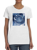 Watercolor Astrology X T-shirt -Grace Popp Designs
