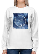 Watercolor Astrology Xi Sweatshirt -Grace Popp Designs