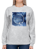 Watercolor Astrology Xi Sweatshirt -Grace Popp Designs