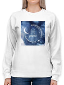 Watercolor Astrology Xii  Sweatshirt -Grace Popp Designs
