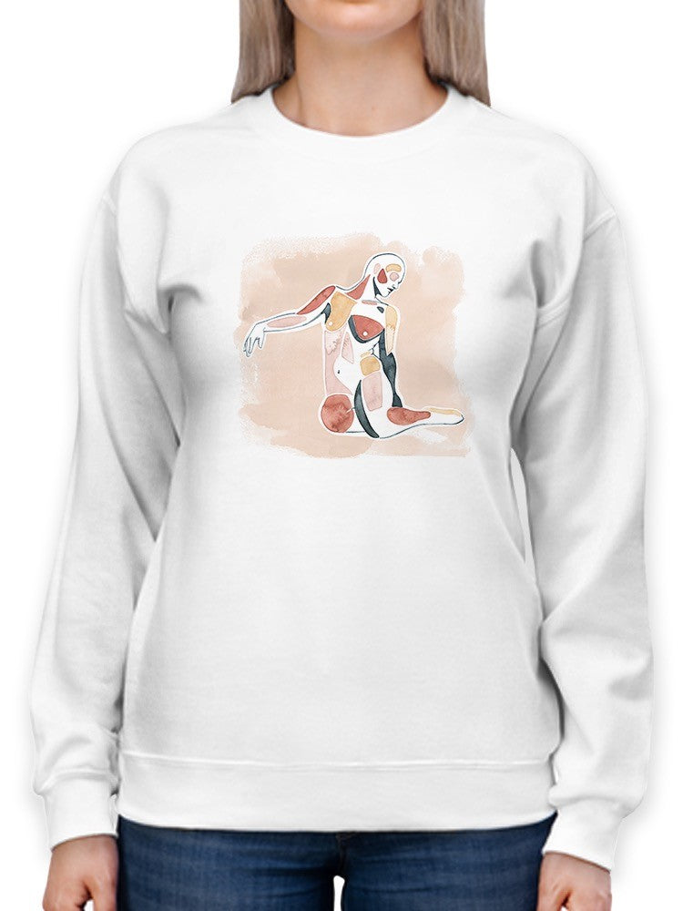 Abstract Dancer Sweatshirt -Grace Popp Designs