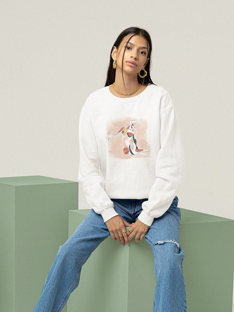 Abstract Dancer Sweatshirt -Grace Popp Designs