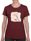 Abstract Dancer T-shirt -Grace Popp Designs