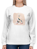 Abstract Dancer Ii Sweatshirt -Grace Popp Designs