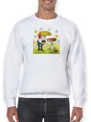 Gnome Neighbors I Sweatshirt -Grace Popp Designs