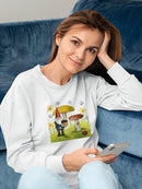 Gnome Neighbors I Sweatshirt -Grace Popp Designs